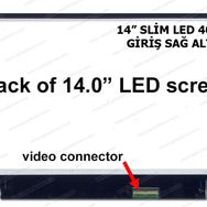 LTN140AT20-401 14 Slim LED Uyumlu LCD Ekran Panel