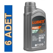 Lubex Primus MV 10W-40 1 lt 6'lı Sentetik Motor Yağı
