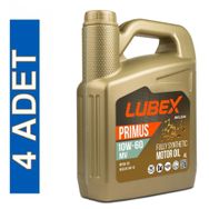 Lubex Primus Mv 10W/60 4 lt 4'lü Tam Sentetik Motor Yağı