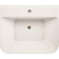 Lucco Allecra Beyaz Tezgah Üstü 55 cm Lavabo