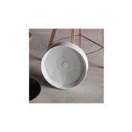 Lucco Diamante 42 cm Tezgah Üstü Yuvarlak Beyaz Lavabo