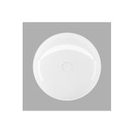 Lucco Lucente Beyaz 43 cm Tezgah Üstü Oval Lavabo