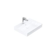 Lucco Stance 60 cm Beyaz Konsollu Dikdörtgen Lavabo