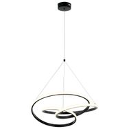Lucea Capilla 69 W 3000 K Siyah Led Avize