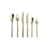 Luckyart LYTY 001 Royal Crown Gold Glory 36 Parça Çatal Kaşık Bıçak Takımı