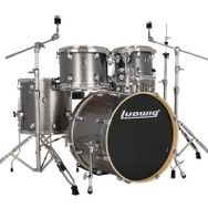 Ludwig Element Evolution LE520028 5 PC 20 inç Platinum Sparkle Bateri Seti