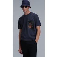 Lufian 111020202 Antrasit Erkek T-shirt