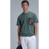 Lufian 111020202 Exotıc Ö. Başı Modern Grafik Erkek T-shirt