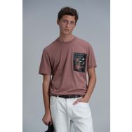 Lufian 111020202 Tarçın Erkek T-shirt