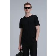 Lufian 111020203 Junya Siyah Erkek T-shirt