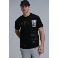 Lufian 111020219 Siyah Erkek T-shirt