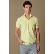Lufian 111040121 Sarı Vernon Spor Polo Yaka Erkek T-Shirt