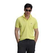 Lufian 111040164 Laon Sarı Polo Yaka Erkek T-shirt