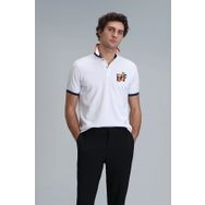 Lufian 111040165 Ruby Beyaz Erkek T-shirt