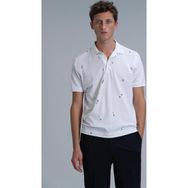 Lufian 111040170 Beyaz Erkek T-shirt