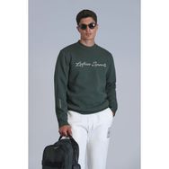 Lufian 112030137 Çimen Yeşili Loved Erkek Sweatshirt