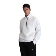 Lufian 112030142 Kırık Beyaz Erkek Sweatshirt