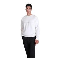 Lufian 112030144 Squıre Kırık Beyaz Erkek Sweatshirt