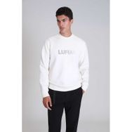 Lufian 112030145 Luther Kırık Beyaz Erkek Sweatshirt