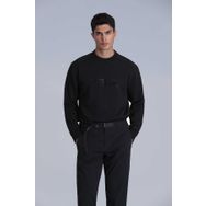 Lufian 112030145 Luther Siyah Erkek Sweatshirt