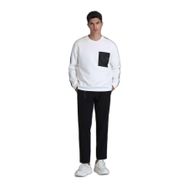 Lufian 112030153 Kırık Beyaz Erkek Sweatshirt