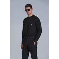Lufian 112030154 Grant Siyah Erkek Sweatshirt