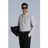 Lufian 112040034 Taş Erkek T-shirt