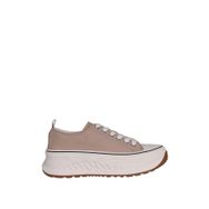Lufian 121230006 Shay Hakiki Deri Klasik Bej Kadın Sneaker Ayakkabı
