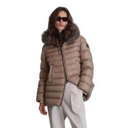 Lufian 122120039 Elit Bej Kaz Tüyü Kadın Mont