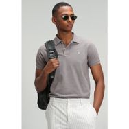 Lufian 627111040091 Toprak Erkek Laon Spor Polo Yaka T-shirt