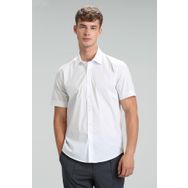 Lufian Arus Smart Slim Fit Beyaz Erkek Gömlek