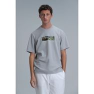 Lufian Bianca Nane Yeşili Modern Grafik Erkek T-shirt
