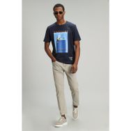 Lufian Helt Bej Spor 5 Cep Slim Fit Erkek Pantolon