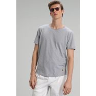 Lufian Junya Açık Gri Basic Erkek T-shirt