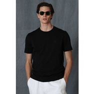 Lufian Pablo Modern Grafik 111020144 Siyah Erkek T-shirt