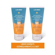 Luis Bien Leke Karşıtı SPF 50+ 2x50 ml Yüksek Korumalı Nemlendirici Güneş Kremi