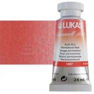 Lukas Aquarell 1862 1097 Permanent Red Seri 2 Artist 24 ml Sulu Boya