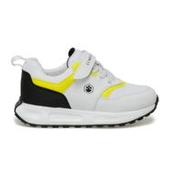 Lumberjack 101295794 Beck 3FX Beyaz Sarı Unisex Çocuk Spor Ayakkabı