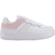Lumberjack 101330079 FREYA WMN 3FX Beyaz Pembe Kadın Sneaker