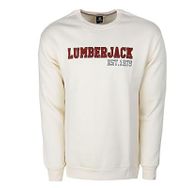 Lumberjack 101441605 Krem 3W Ml Uneg 16TY 505 3Pr Erkek Günlük Sweatshirt