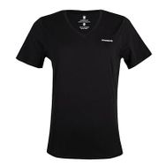 Lumberjack 101503849 Siyah 4M WB V NECK 11CT126 4FX Günlük Kadın T-Shirt