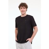 Lumberjack 11BAM01 ML BAMBO 5FX Siyah Kısa Kollu Erkek T-Shirt