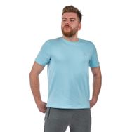 Lumberjack 2SCT1103FX Bisiklet Yaka Açık Mavi Erkek Pamuk T-Shirt