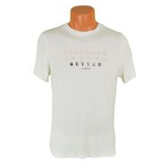 Lumberjack 3M WL Laya 11SL10 3FX Krem Kadın T-shirt