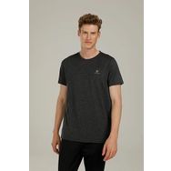 Lumberjack Basic Kat. Pes C N 4FX Antrasit Gri Koyu Kısa Kollu Erkek T-shirt