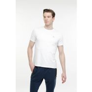Lumberjack Ct110 Beyaz Basic Modal C Neck Kısa Kol Erkek T-shirt