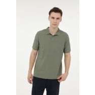 Lumberjack CT953 Haki Basic Polo Yaka Erkek T-Shirt