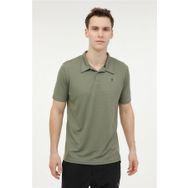 Lumberjack M-CT461 Sherman T-SH 4FX Haki Erkek Polo T-shirt