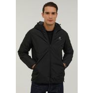 Lumberjack M-SN55 Lucas Coat 2PR Siyah Erkek Mont