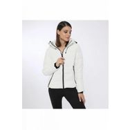 Lumberjack SN31 Apreski Coat Beyaz Kadın Kısa Mont